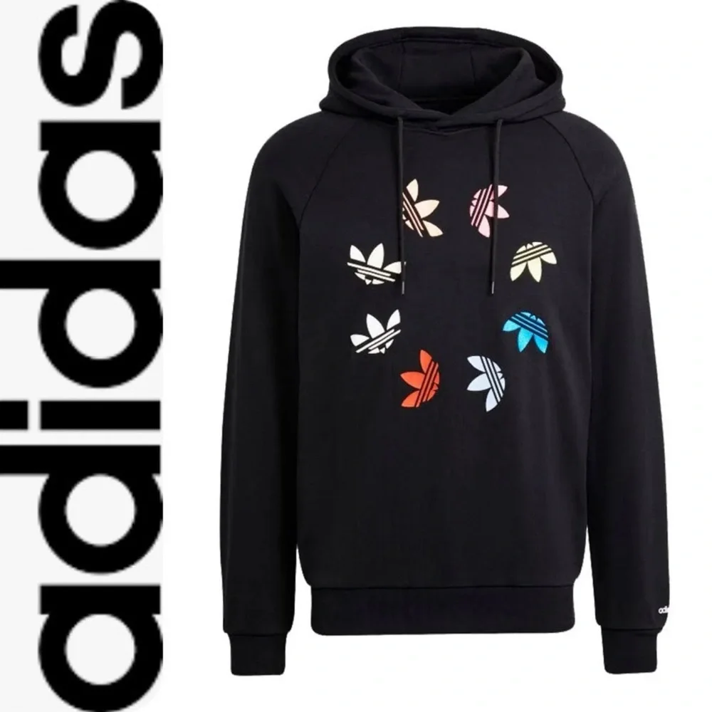 NWT Men’s Adidas Adicolor Shattered Trefoil Hoodie L